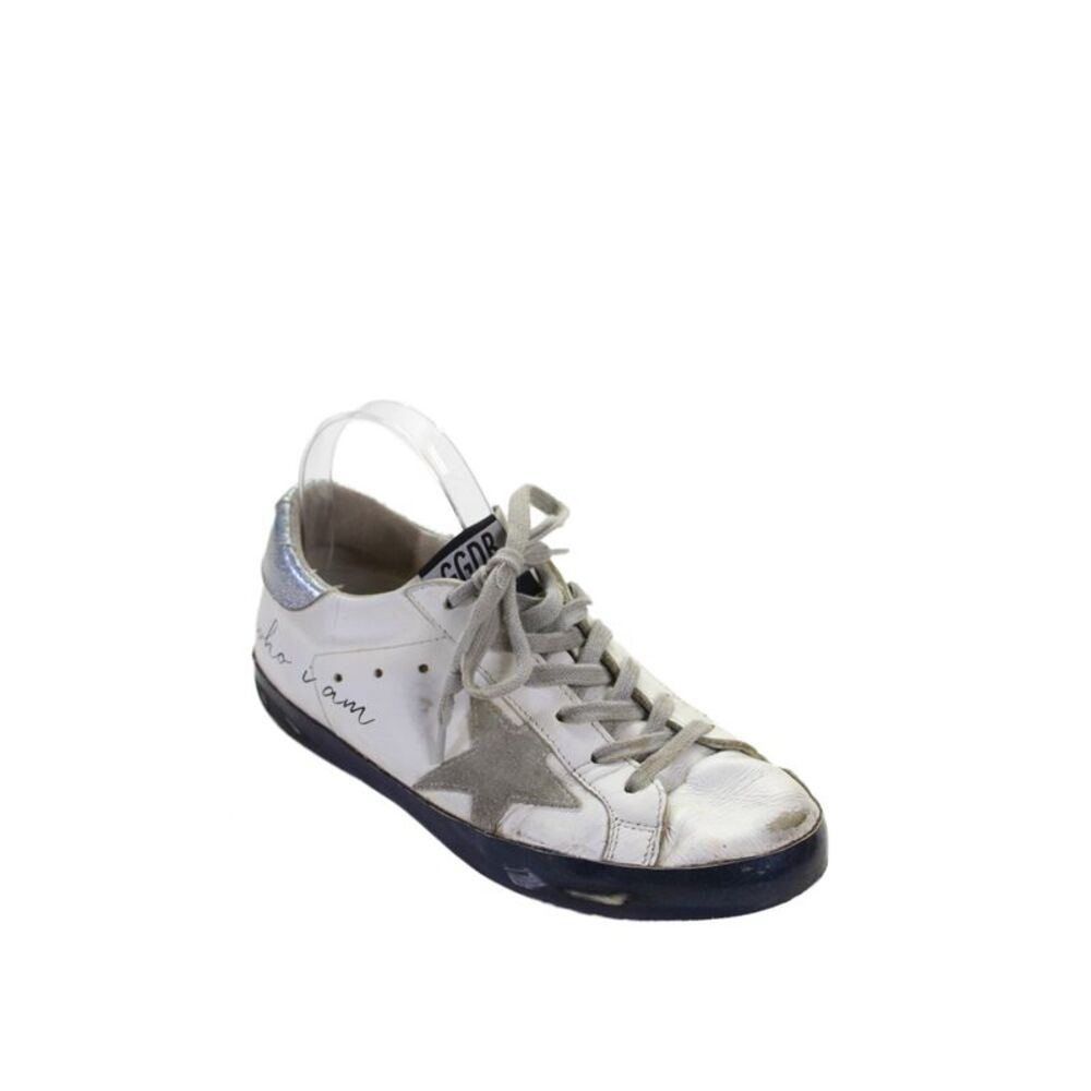 Golden Goose Deluxe Brand Womens Superstar Skate Sneakers White Size 37 7
